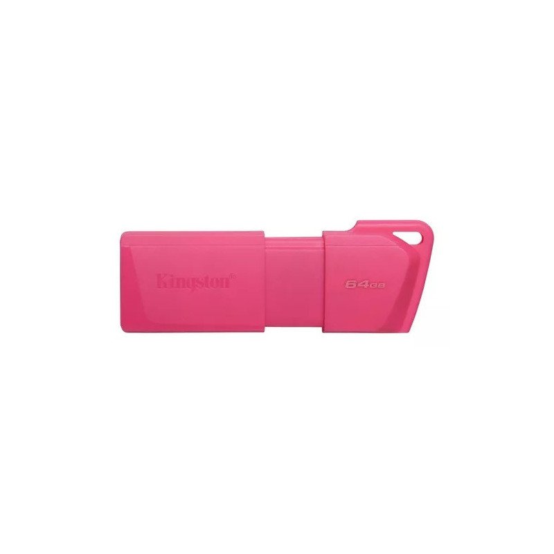 Memoria flash USB Kingston 64GB rosa neón 3.2 gen 1(kc-u2l64-7ln)